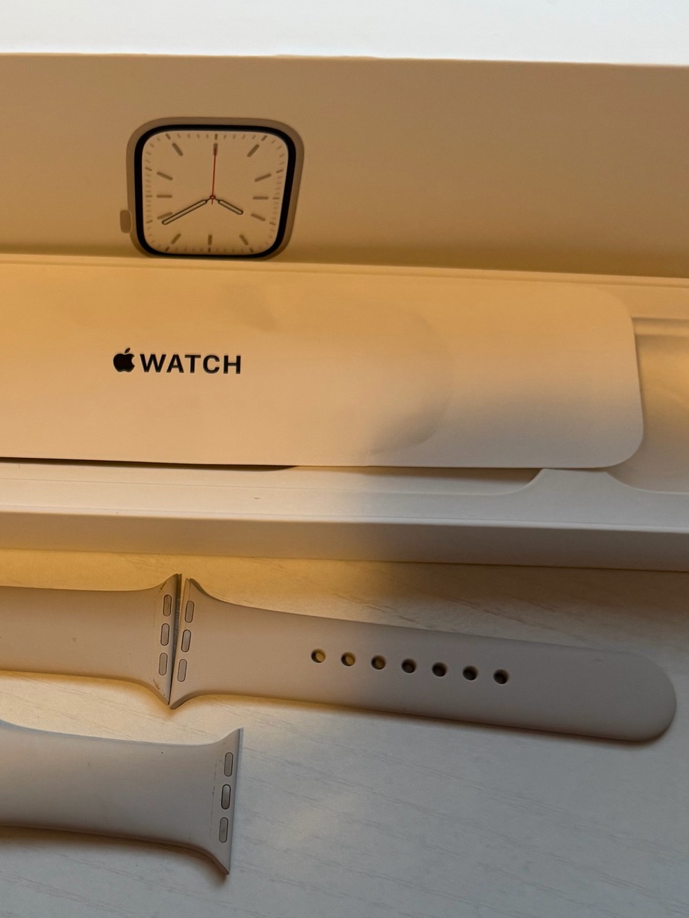 Apple Watch Band - Starlight Silicone Sport Band